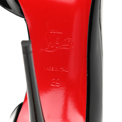 Christian Louboutin Patent Iriza 100 Pumps 39 Black 6 of 9