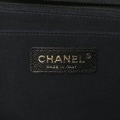 Chanel Caviar Quilted XXL Travel Flap Bag Black 6 of 11