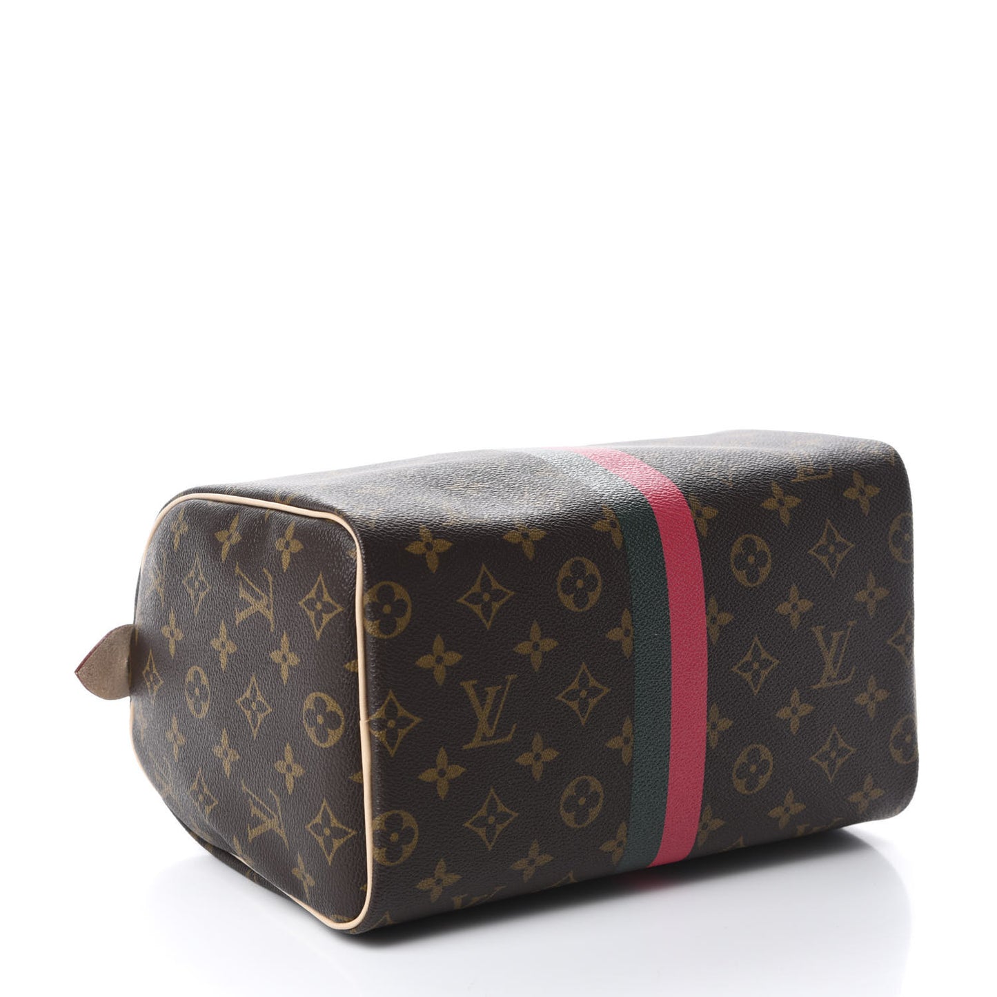 Monogram My LV Heritage Speedy 25 Vert Anglais Fuchsia