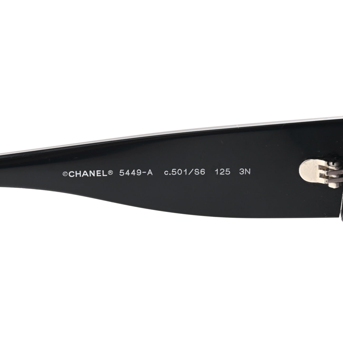 Acetate Shield Sunglasses 5449-A Black