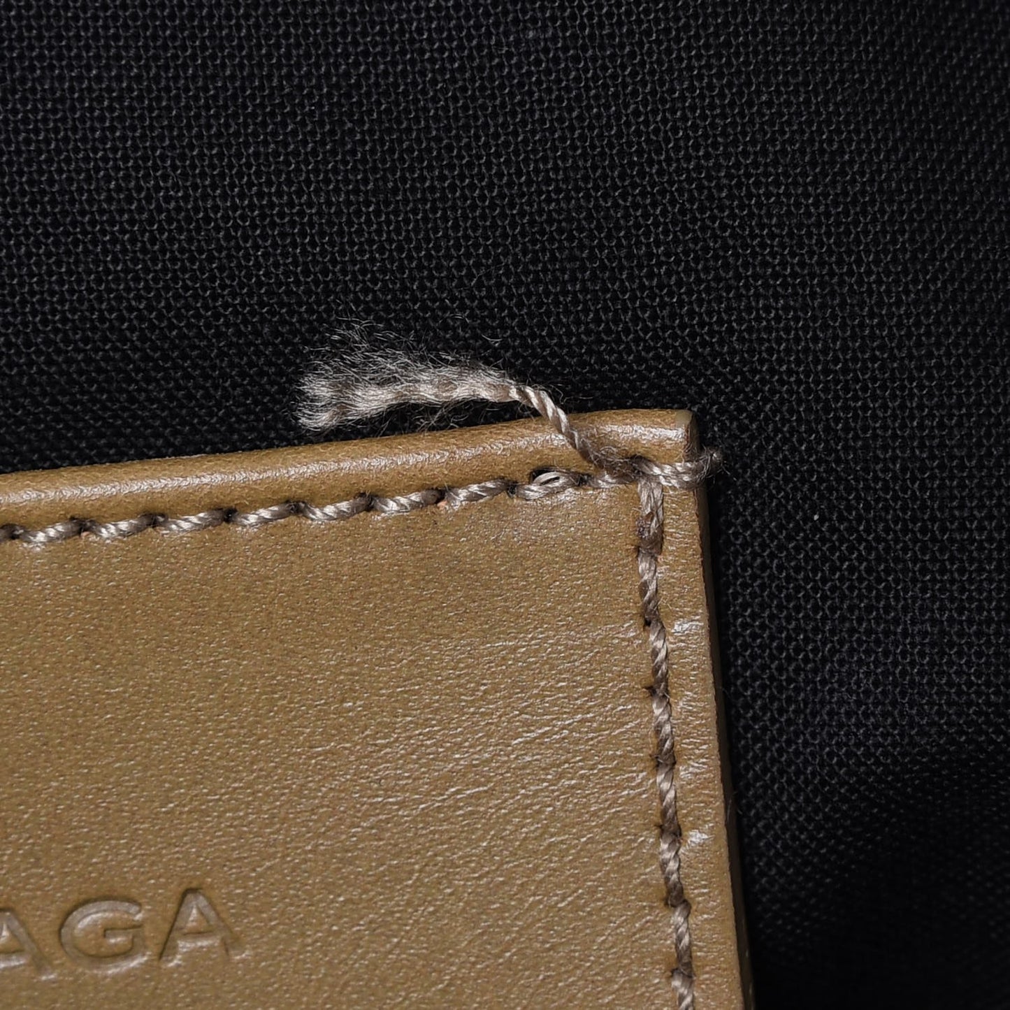Suede Multi Zip Lariat Bag Beige