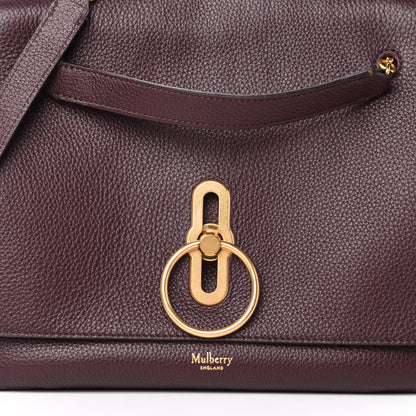 Mulberry Natural Grain Amberley Satchel Oxblood 9 of 9