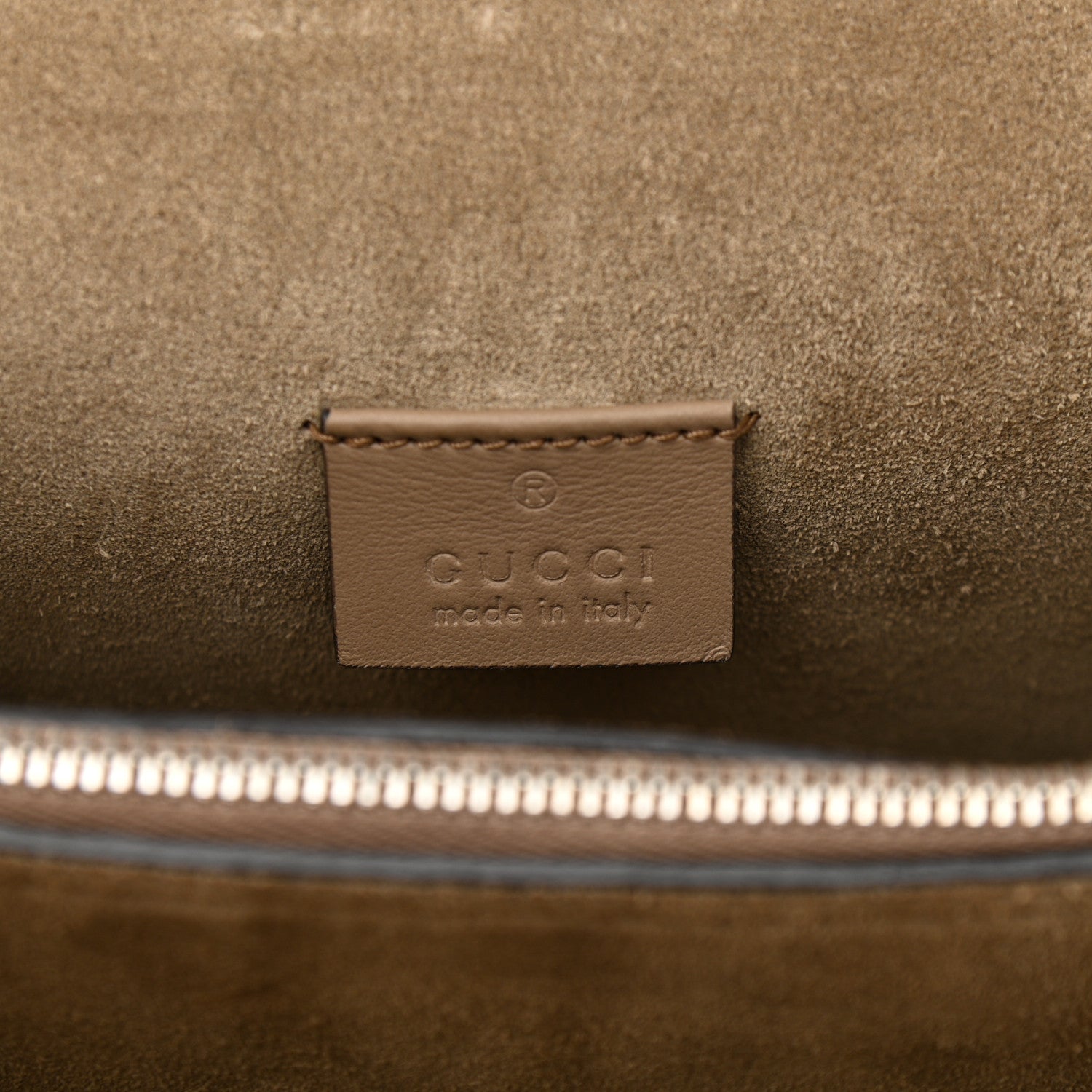 Gucci GG Supreme Monogram Medium Dionysus Shoulder Bag Taupe 8 of 15