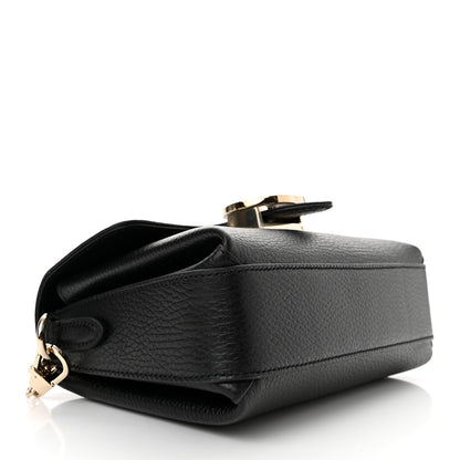 Gucci Dollar Calfskin Interlocking G Crossbody Bag Black 4 of 10