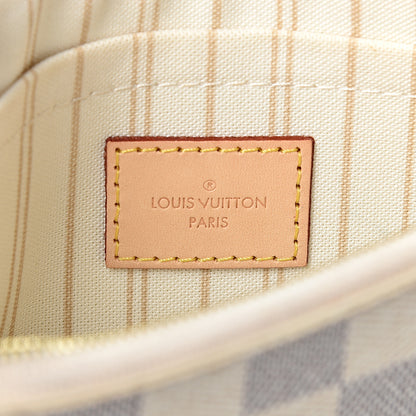 Louis Vuitton Damier Azur Neverfull MM GM Pochette 5 of 8