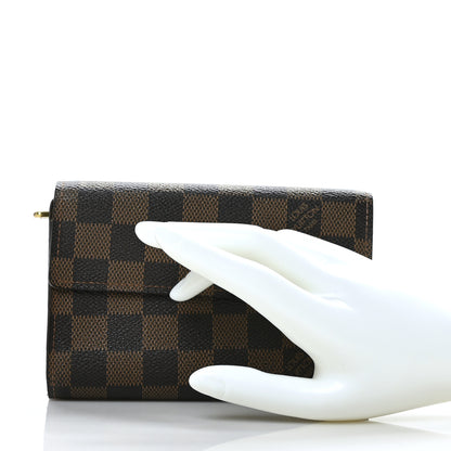 Louis Vuitton Damier Ebene Alexandra Wallet 2 of 10