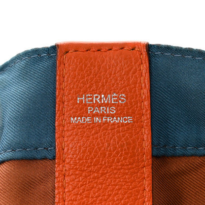 Hermes Silk Evercolor Carre en Cravates Soie Cool Orange 6 of 12
