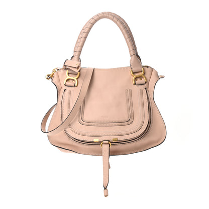 Chloe Calfskin Medium Marcie Satchel Pale Pink 1 of 14