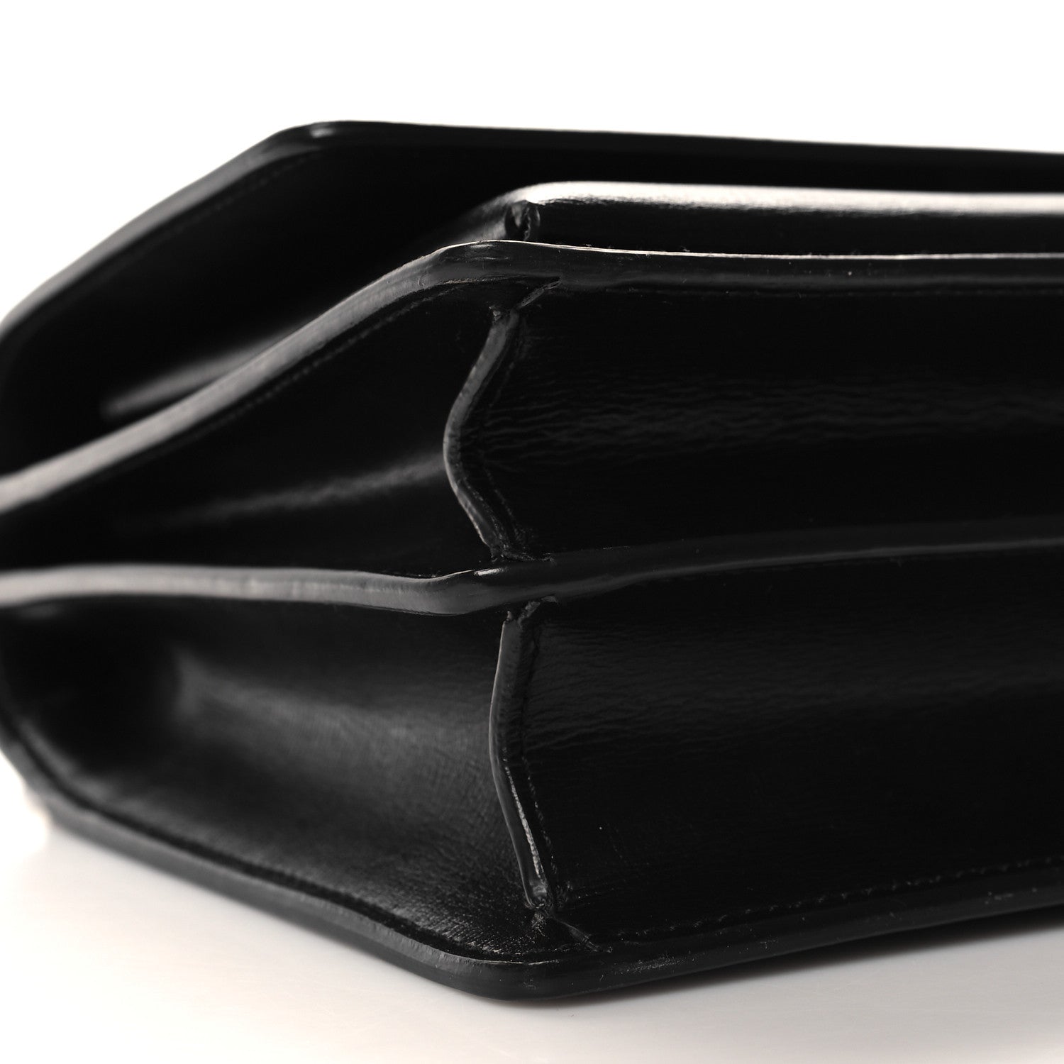 Saint Laurent Calfskin Medium Monogram Sunset Black 10 of 12