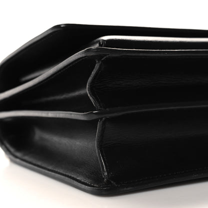 Saint Laurent Calfskin Medium Monogram Sunset Black 10 of 12