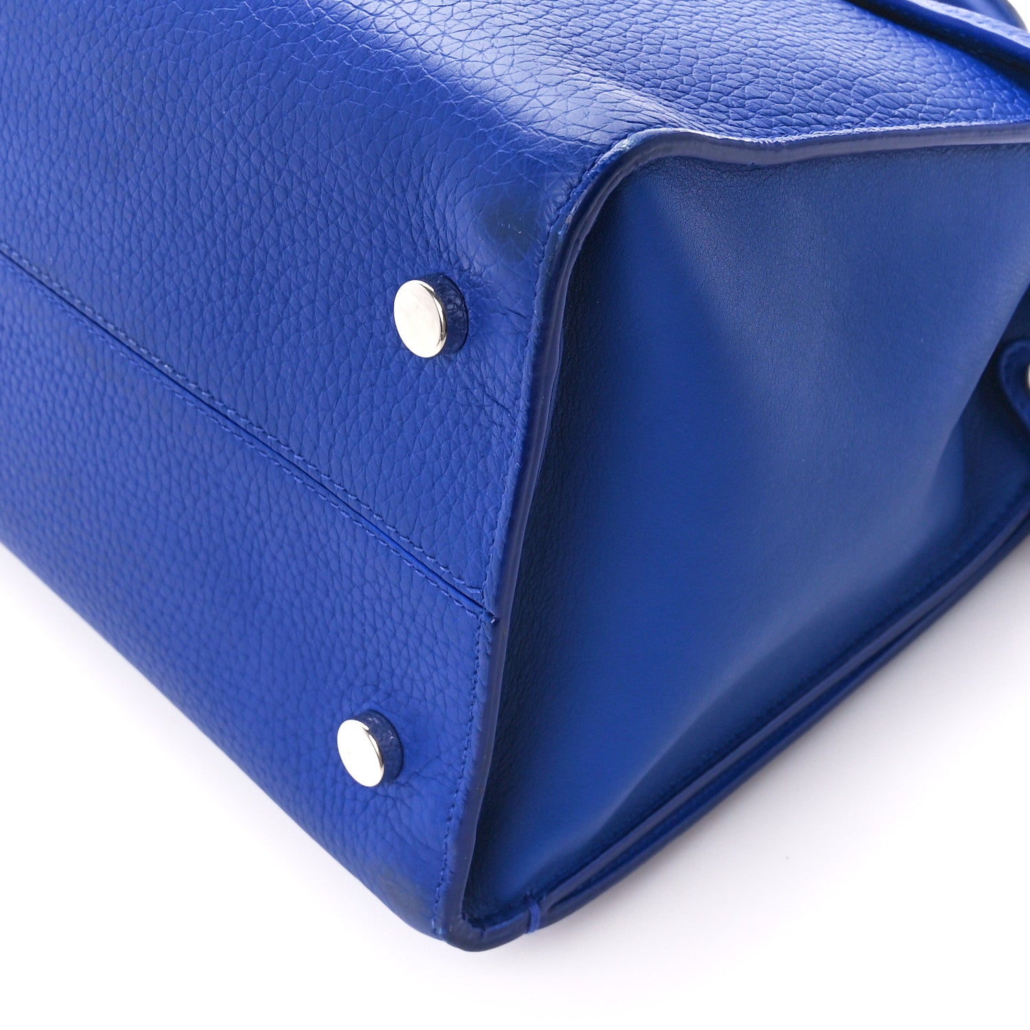 Christian Dior Bullcalf Medium Diorever Flap Yves Klein Blue 10 of 13