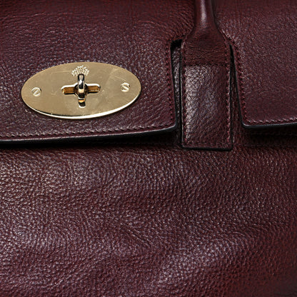 Mulberry Natural Leather Cara Delevigne Convertible Satchel Oxblood 9 of 22