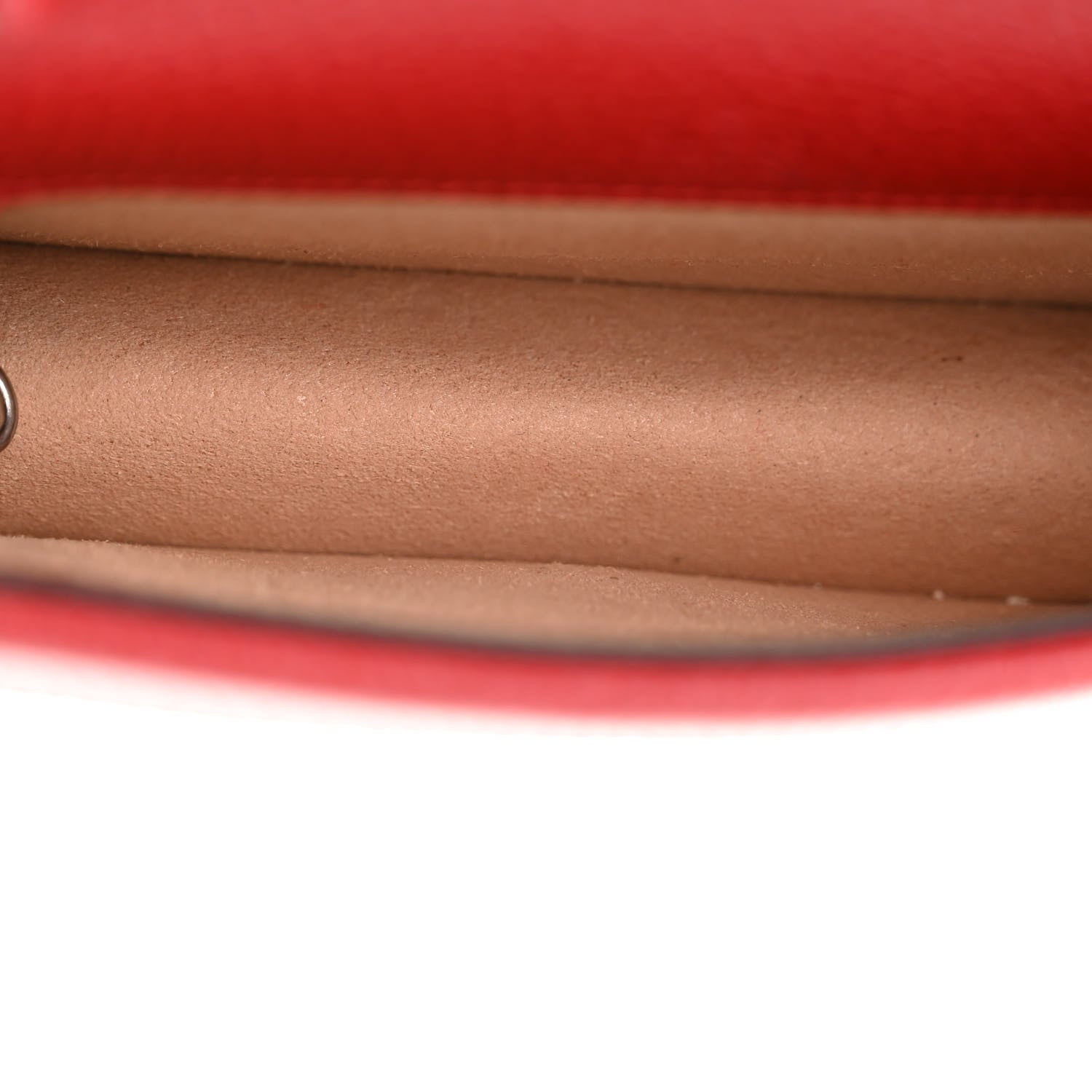 Gucci Calfskin Super Mini Dionysus Shoulder Bag Hibiscus Red 5 of 9