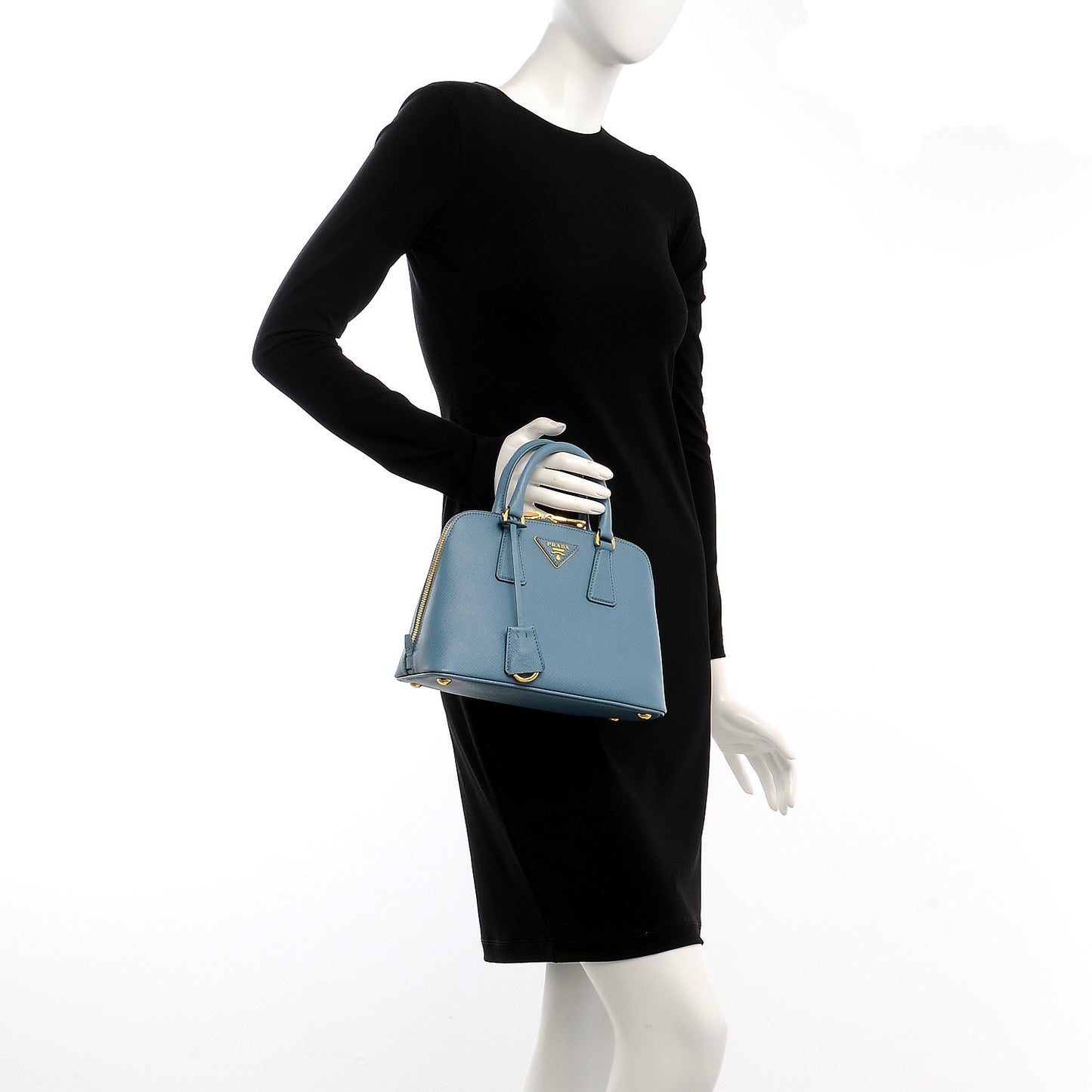 Saffiano Lux Small Promenade Tote Aviazione