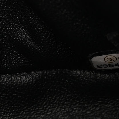 Chanel Aged Calfskin Quilted 2.55 Reissue Flap Belt Bag Clutch Black 7 of 10