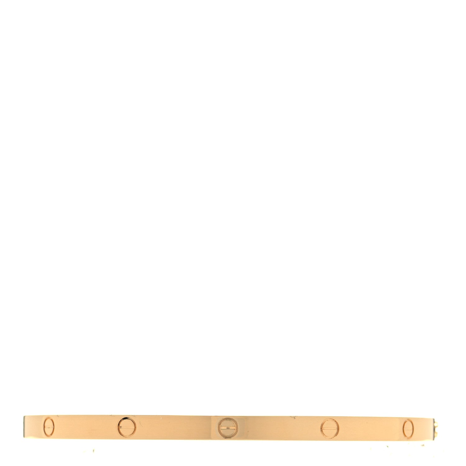 Cartier 18K Yellow Gold Small LOVE Bracelet 17 1 of 6