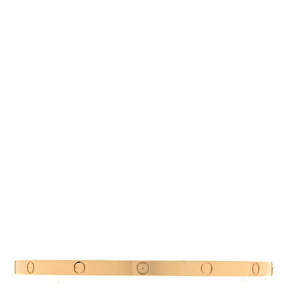 Cartier 18K Yellow Gold Small LOVE Bracelet 17 1 of 6