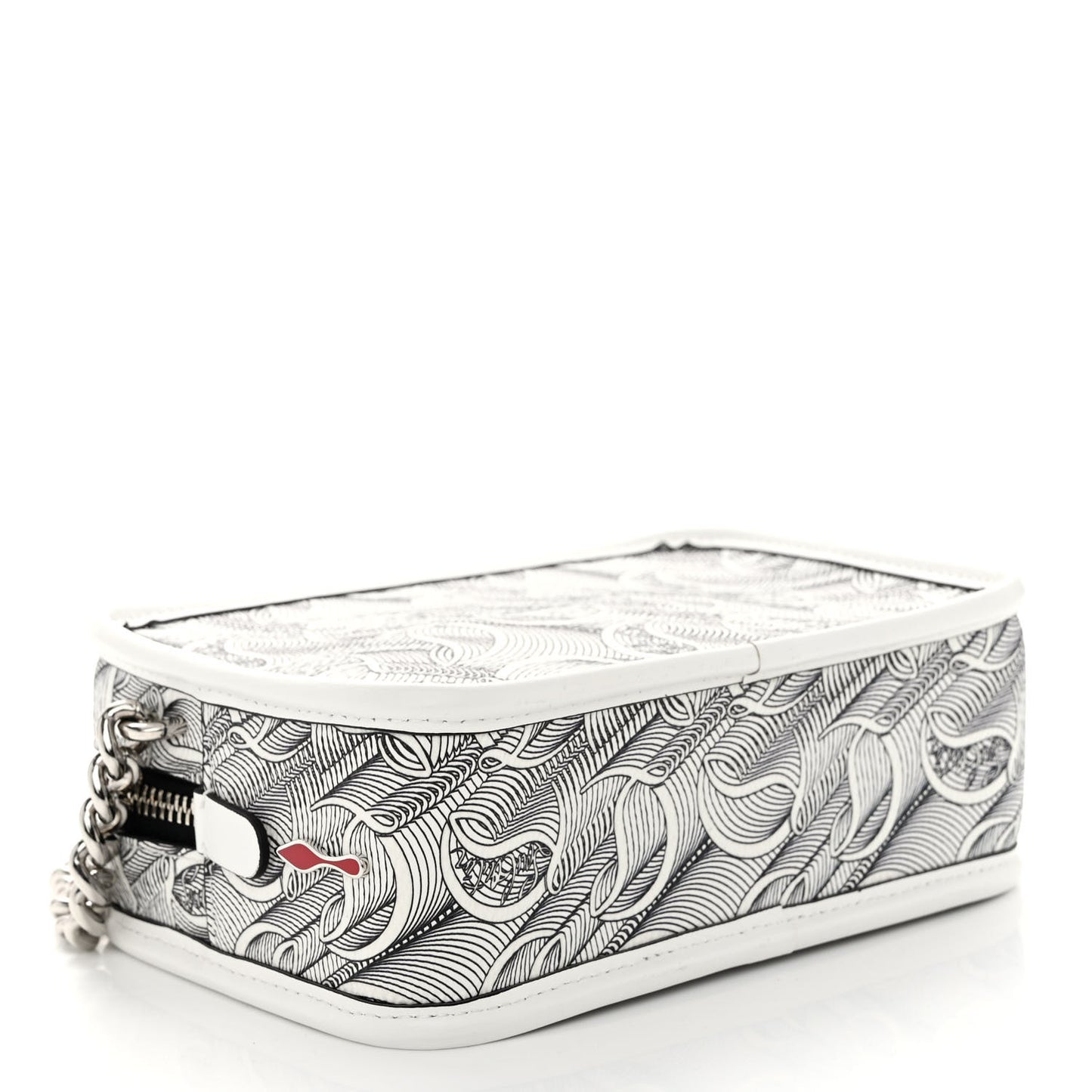 Calfskin Small Loubinth Radioloubi White Black