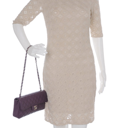 Chanel Caviar East West Flap Purple 2 of 9