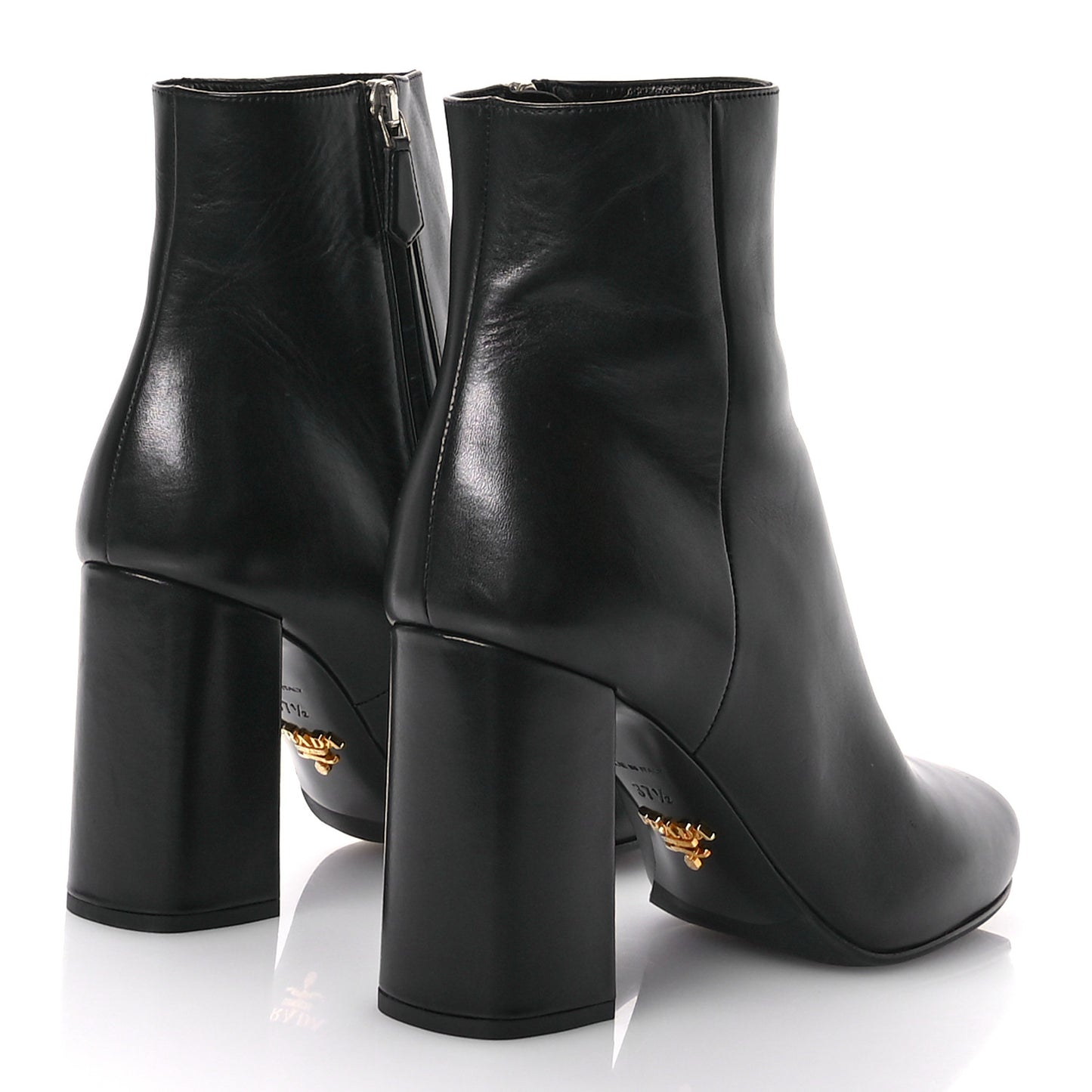 Vitello Ankle Boots 37.5 Black