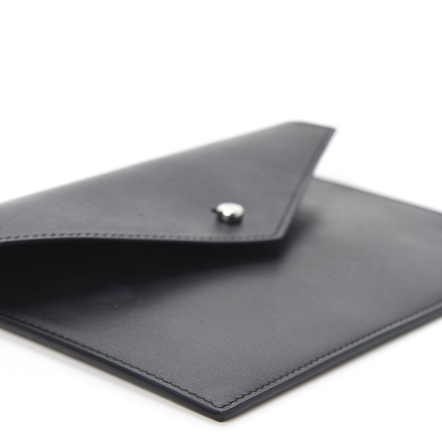 Calfskin Passport Holder Black