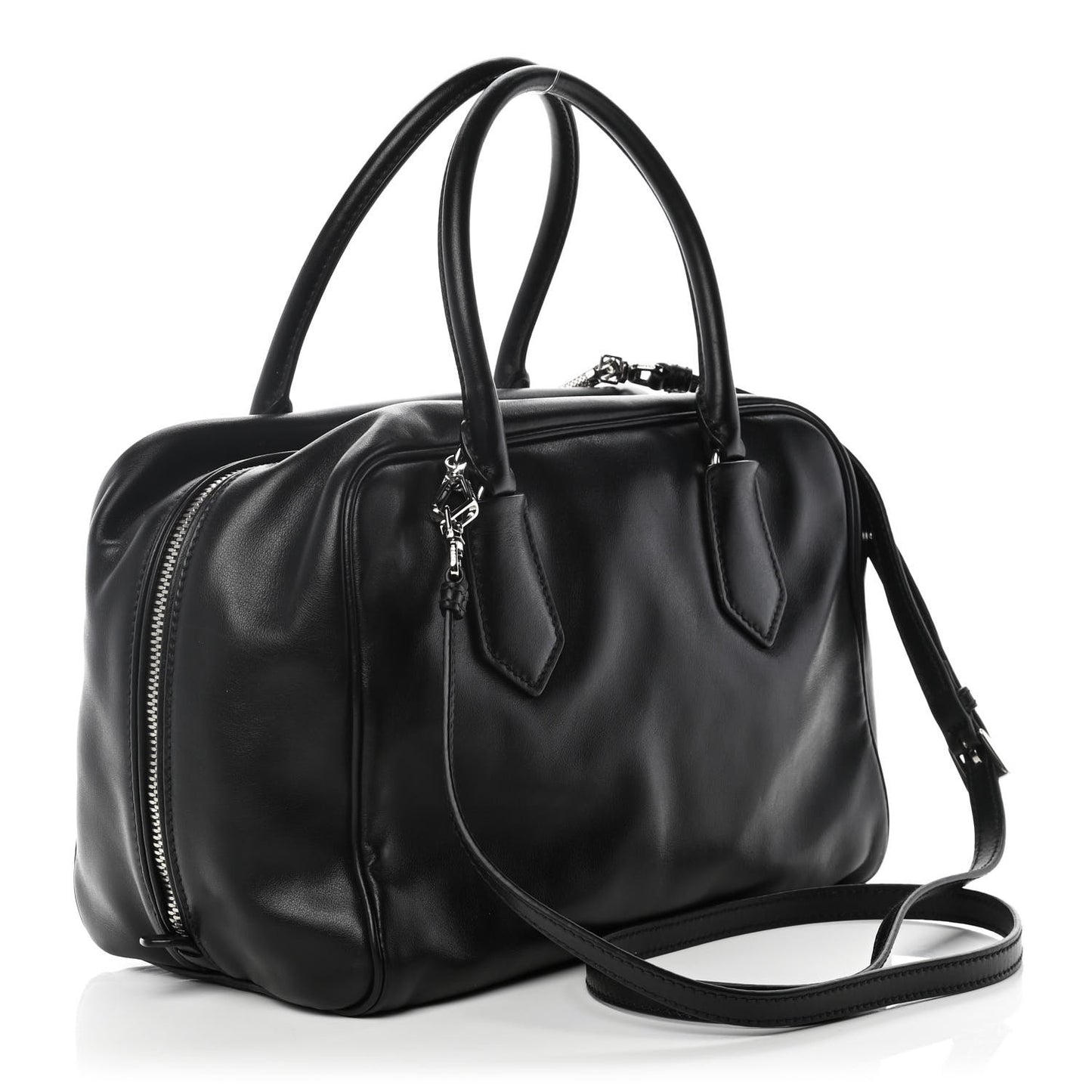 Soft Calf Large Inside Tote Nero Turches