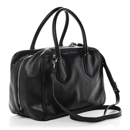 Prada Soft Calf Large Inside Tote Nero Turches 3 of 10