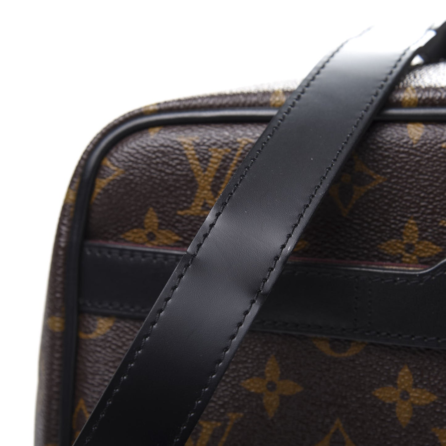 Monogram Macassar Porte Documents Voyage Soft Briefcase