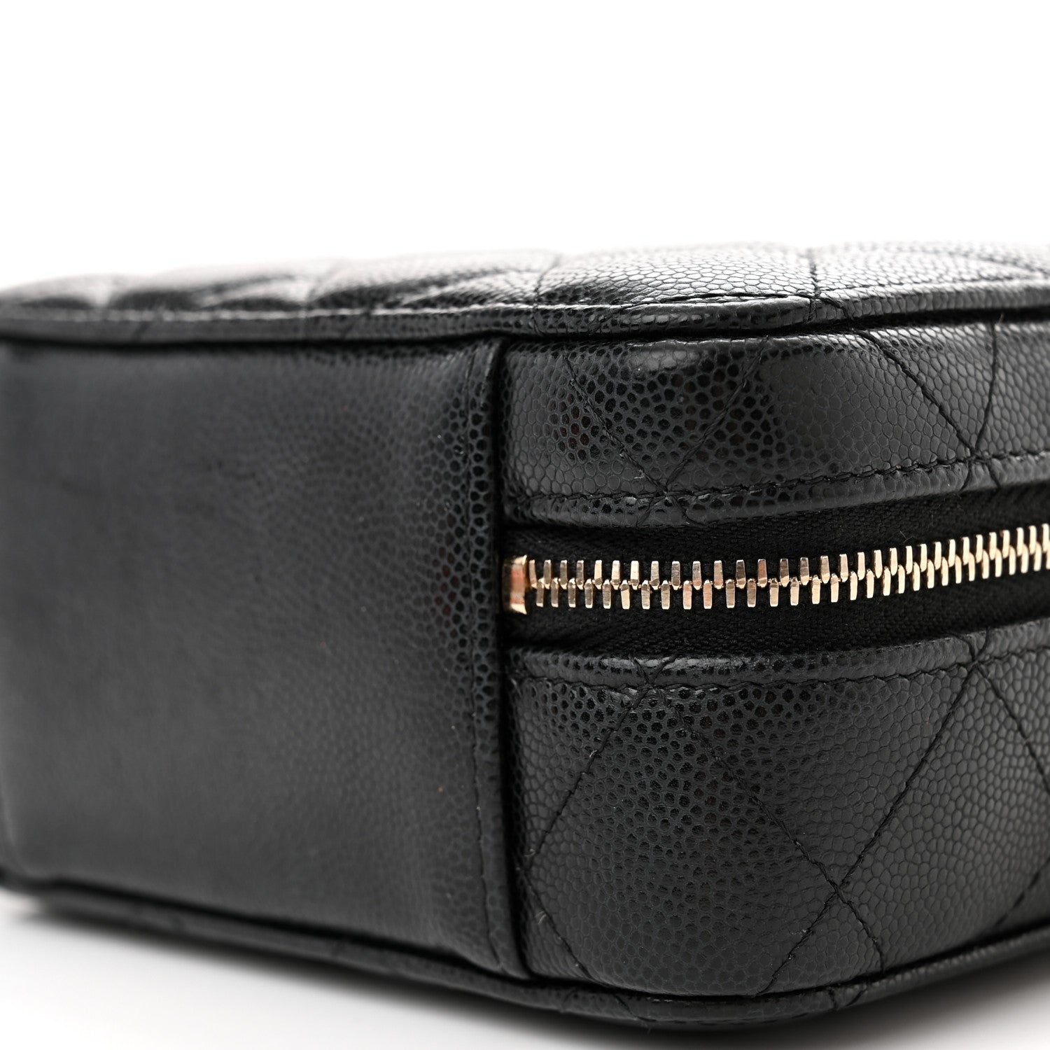 Chanel Caviar Quilted Twist Your Buttons Clutch With Chain Black 10 of 12