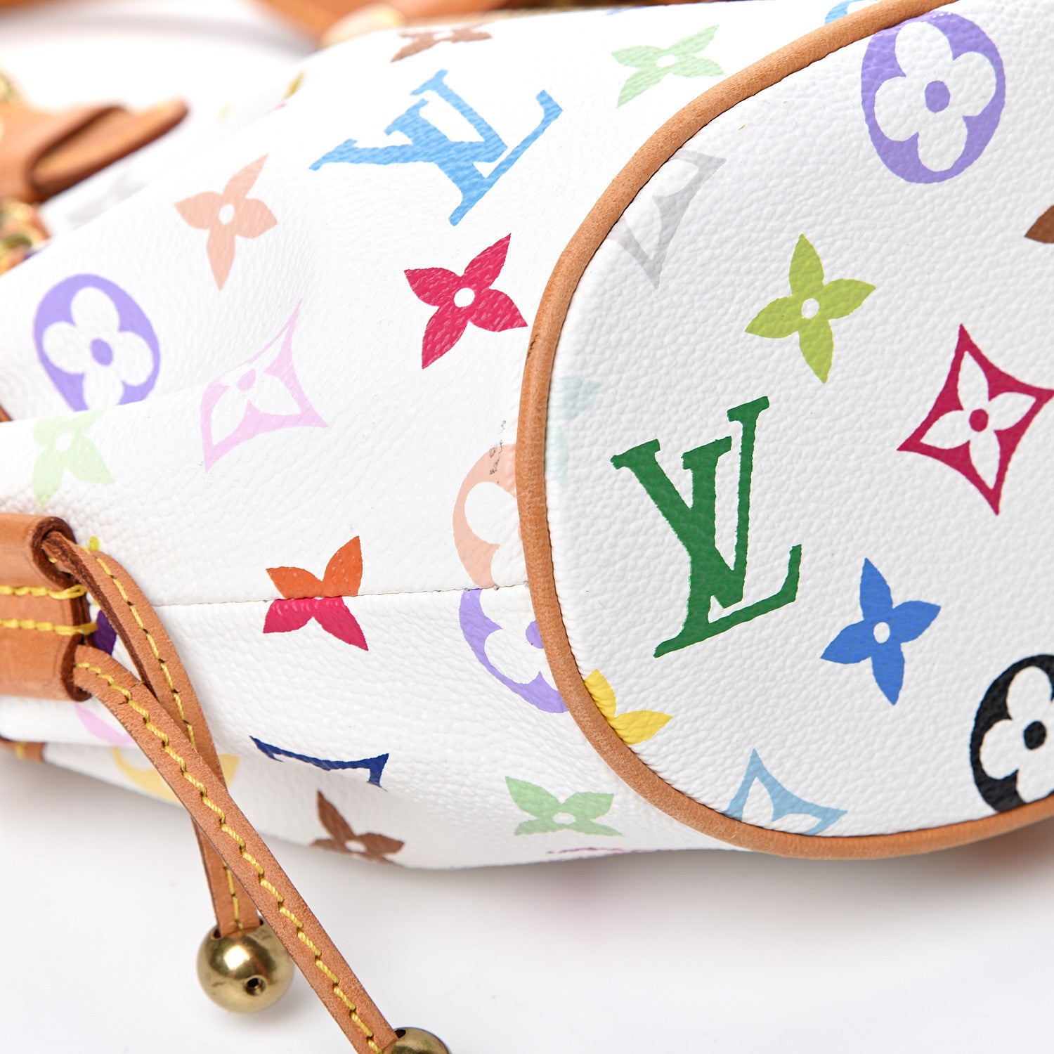 Louis Vuitton Monogram Multicolor Theda GM White 8 of 11