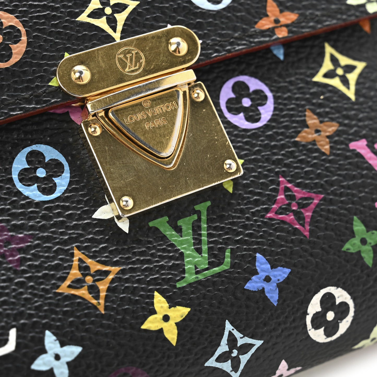 Monogram Multicolor Koala Wallet Black