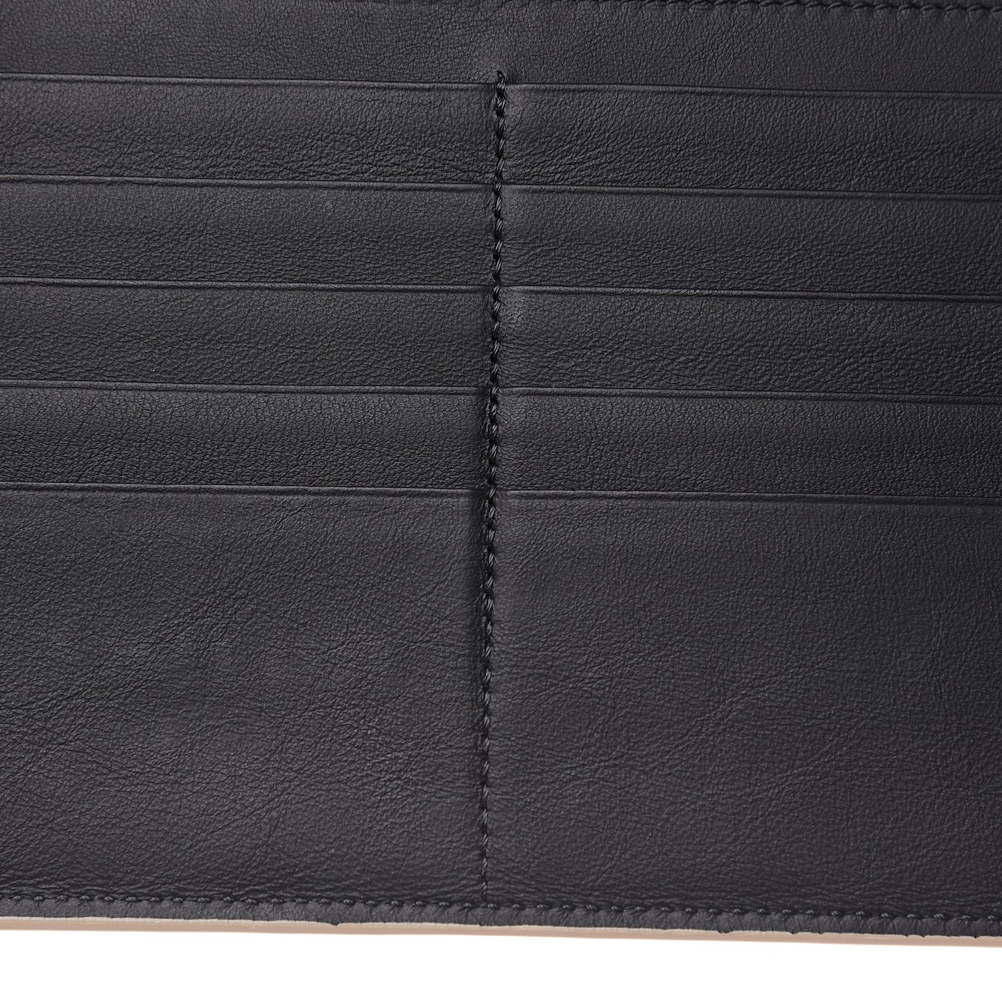 Calfskin Large Multifunction Strap Wallet Ballerina