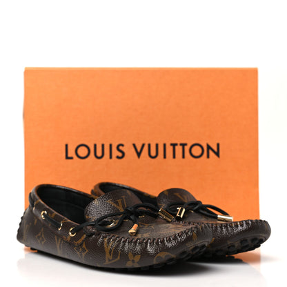 Louis Vuitton Patent Monogram Gloria Loafers 38 9 of 9