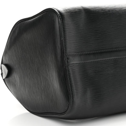 Louis Vuitton Epi Speedy 35 Black 6 of 7