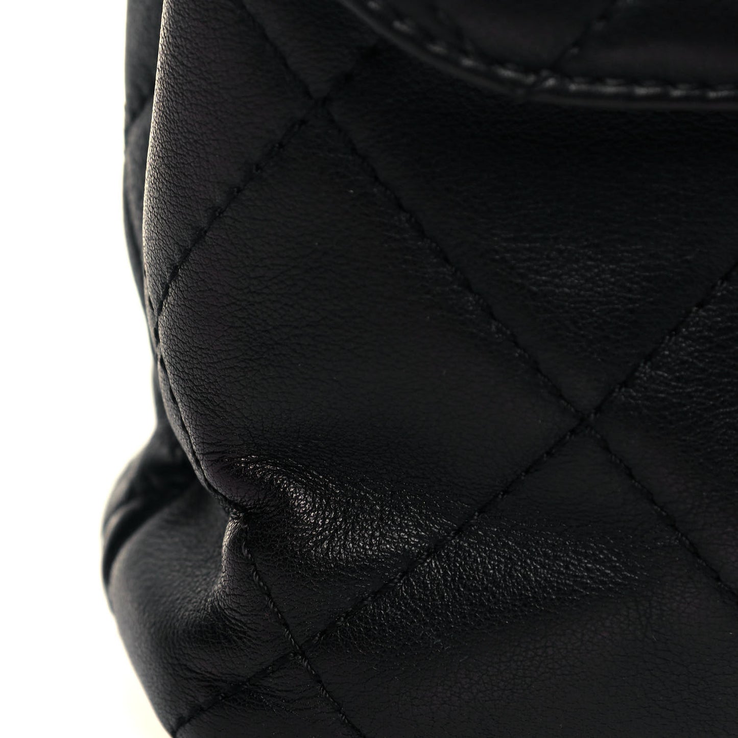 Calfskin Quilted In The Business Flap Bag Black