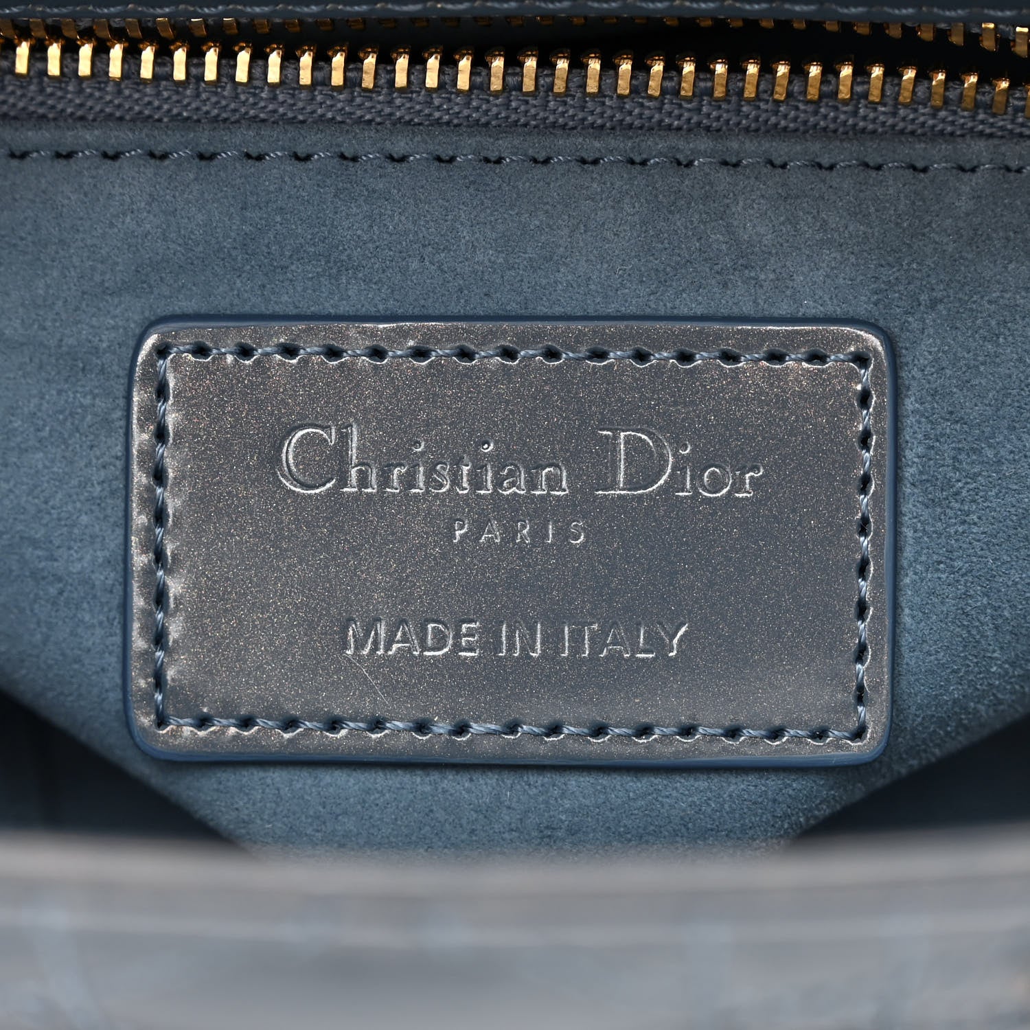 Christian Dior Patent Cannage Mini Lady Dior Pastel Night 6 of 10