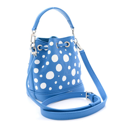 Louis Vuitton LV X YK Empreinte Nano Noe MM Blue White 3 of 9