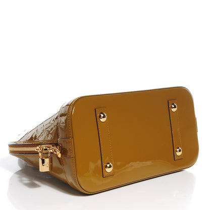 Louis Vuitton Vernis Alma PM Vert Olive 4 of 7