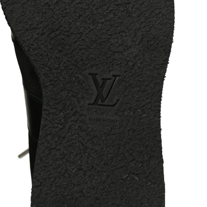 Louis Vuitton Calfskin Suede Mens Creeper Ankle Boots 9.5 Black 8 of 8