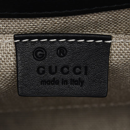 Gucci Microguccissima Medium Emily Chain Shoulder Bag Black 6 of 7