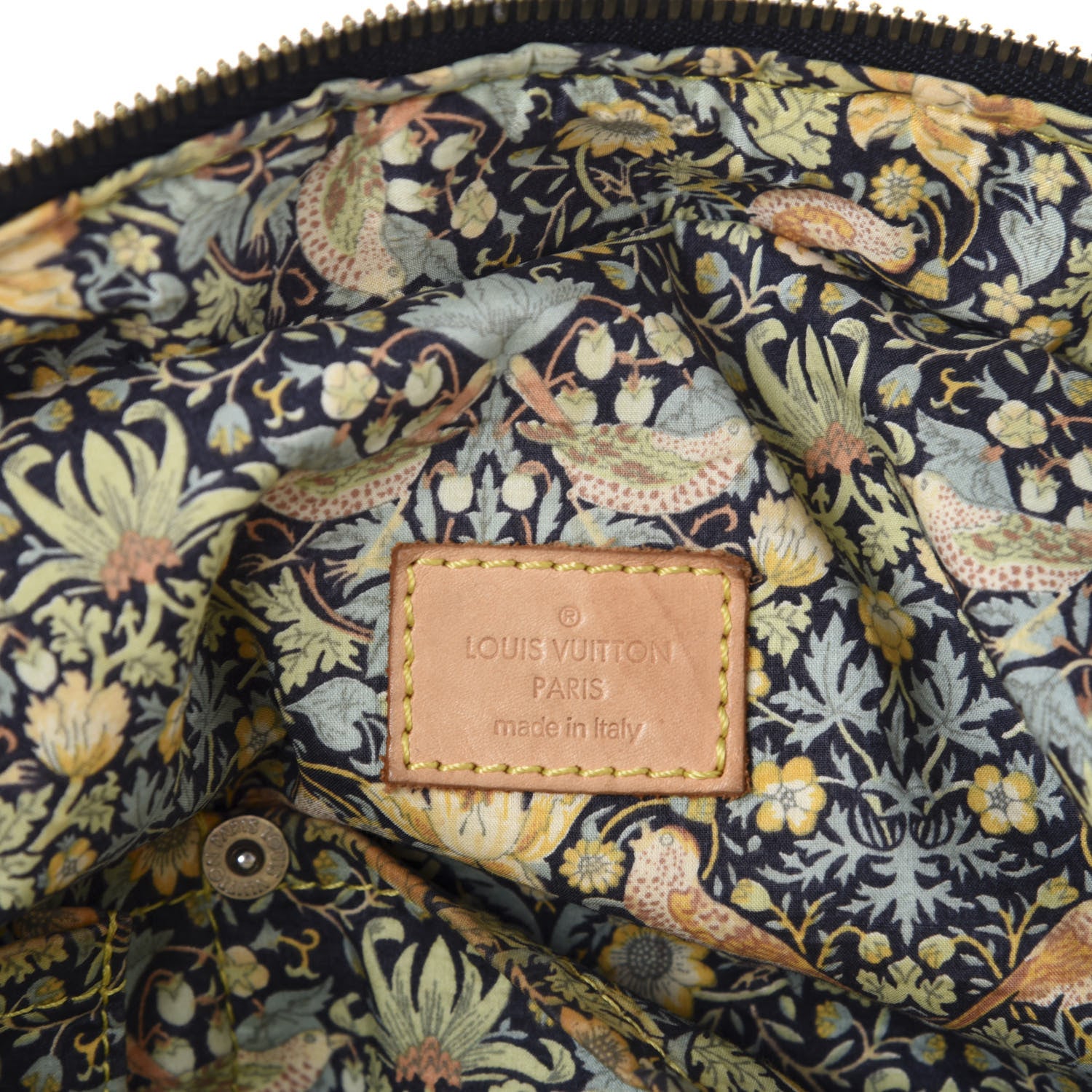 Louis Vuitton Denim Patchwork Bowly Black 8 of 11