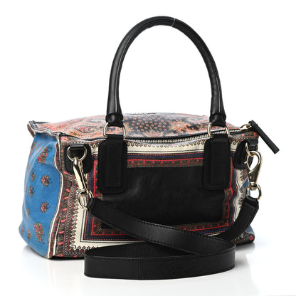 Givenchy Lambskin Paisley Print Medium Pandora Brown Multicolor 2 of 4