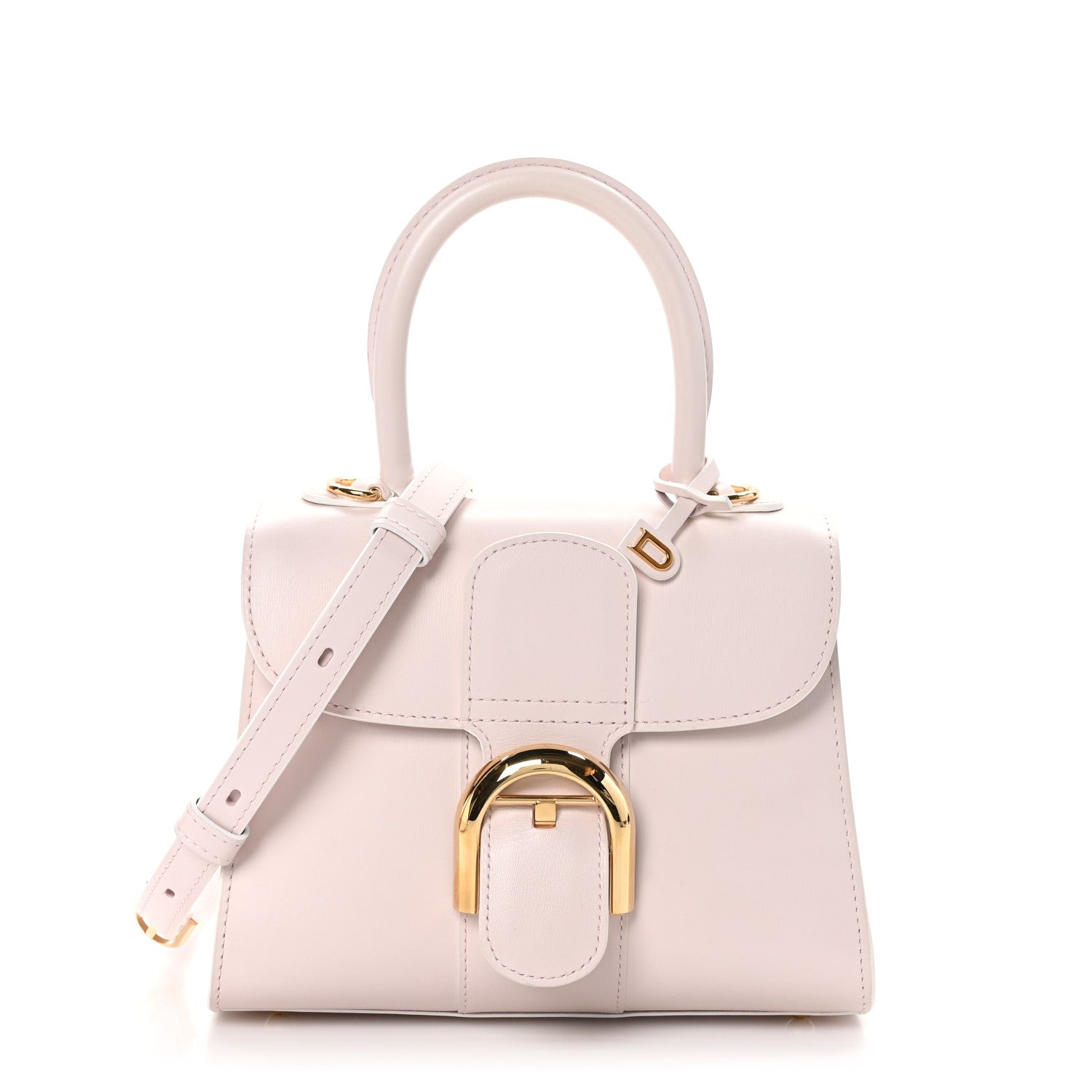 Delvaux Box Mini Brillant Satchel Pink Dore 1 of 11