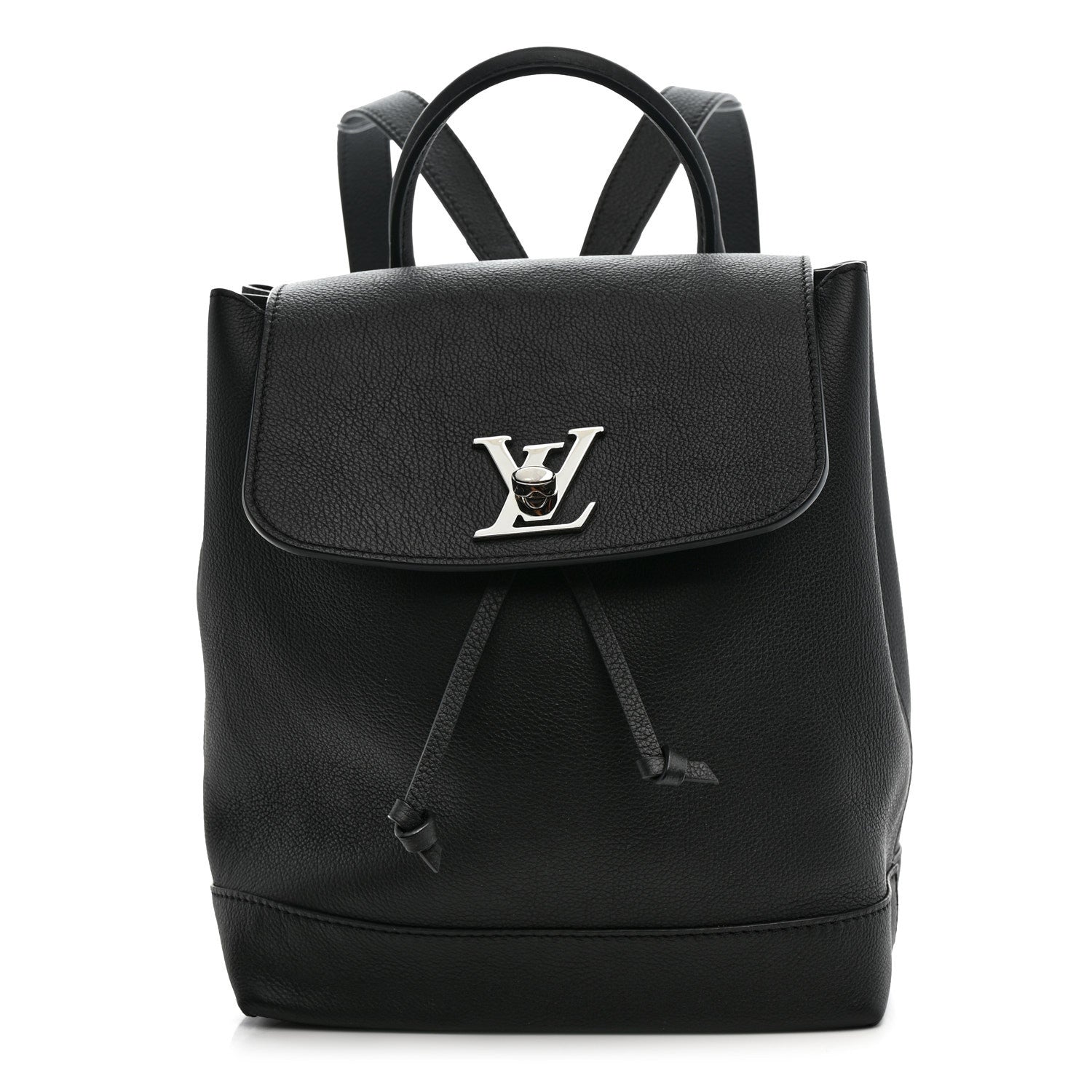 Louis Vuitton Calfskin Lockme Backpack Black 1 of 11