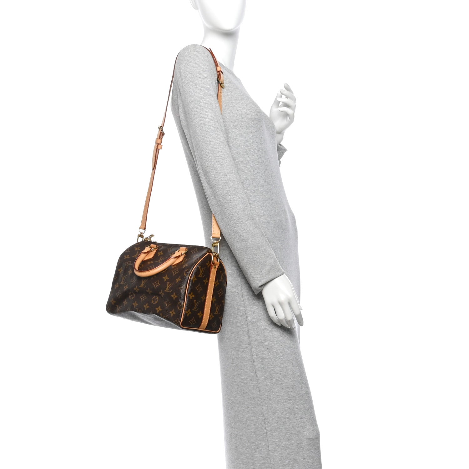 Louis Vuitton Monogram Speedy Bandouliere 25 2 of 14