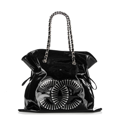 Chanel Patent Crystal Strass Bonbons Tote Black 1 of 7