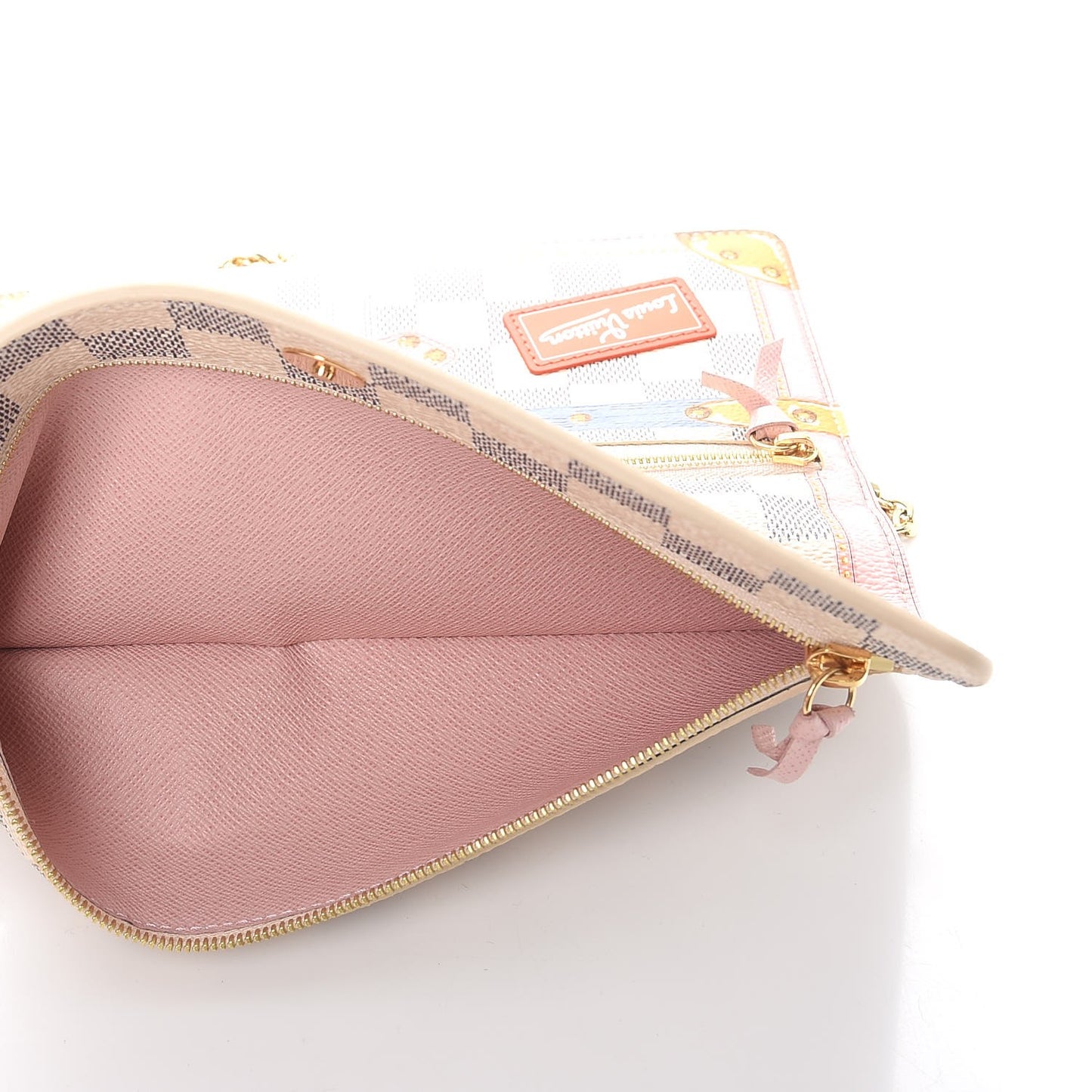 Damier Azur Summer Trunks Pochette Weekend