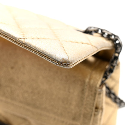 Chanel Metallic Lambskin Quilted 2.55 Reissue 224 Flap Gold 14 of 15