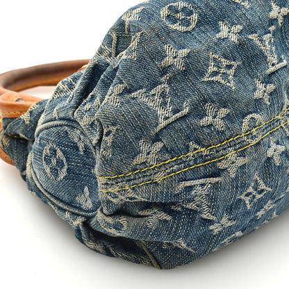 Louis Vuitton LOUIS VUITTON Monogram Denim Pleaty Blue 7 of 14