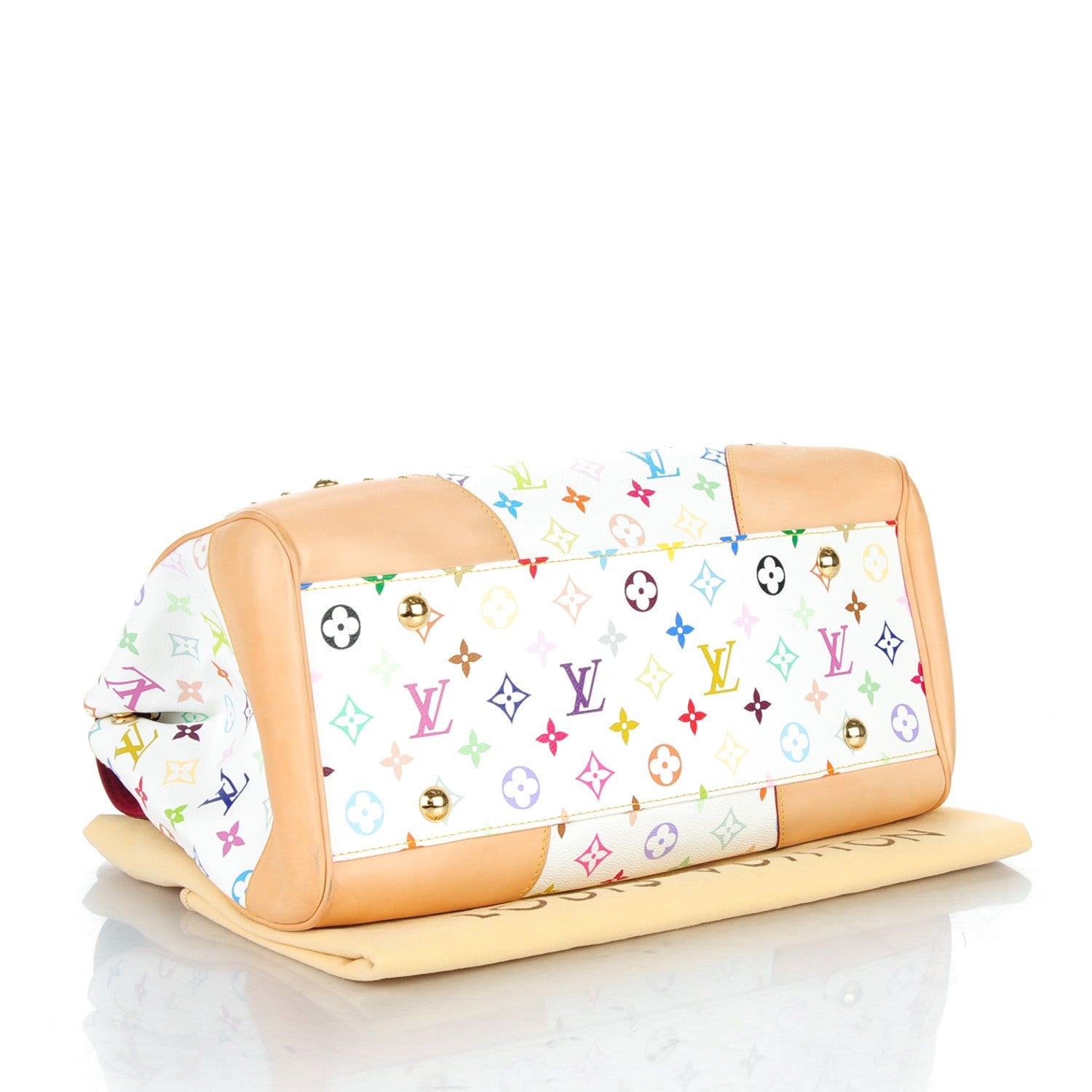Louis Vuitton Monogram Multicolor Beverly GM White 4 of 7